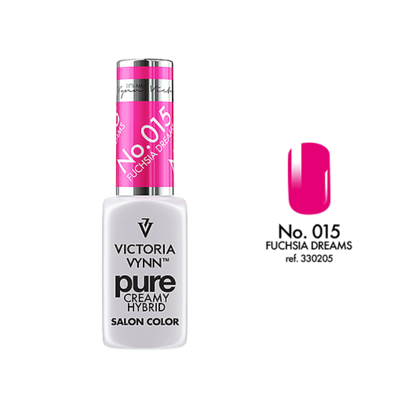 pure creamy hybrid salon color No.015 fushia dreams (TPO FREE)